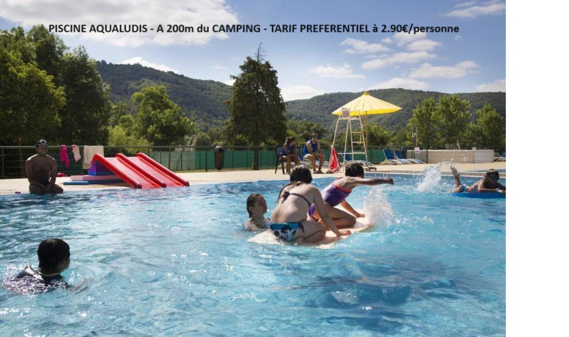 Camping De Rouergue Villefranche-de-Rouergue Dış mekan fotoğraf